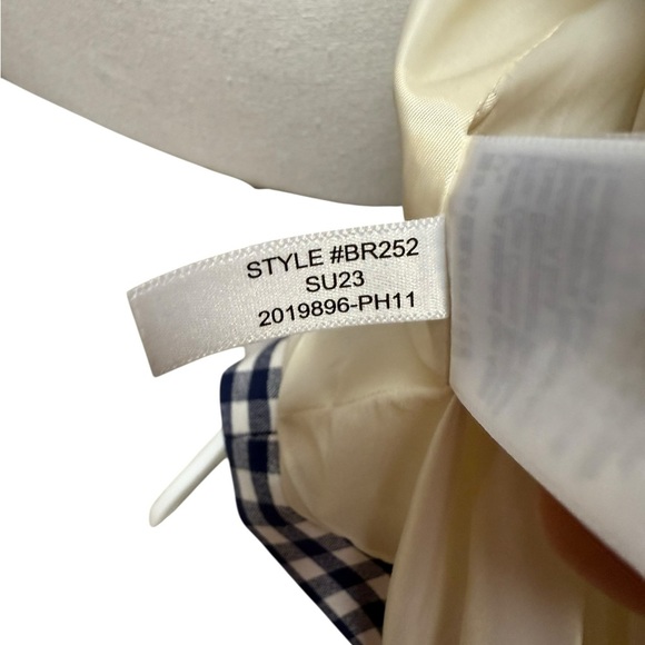 J.Crew Parke Blazer in Gingham Bi-Stretch Cotton Blend - Picture 8 of 11